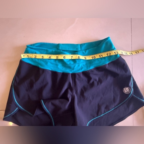 The Loto Women’s Running Shorts Size M Reflective Lined Gray, Blue. Waistbands - Picture 5 of 11
